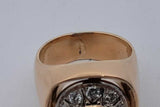 1.14cttw Diamond 10k Yellow Gold Ring 25.1 Grams Size 9.5 Eb0626lxrxsa