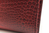 Alexander Mcqueen The Tall Story Red Degrade Croc Embossed Tote Bag Eb0726exzsa