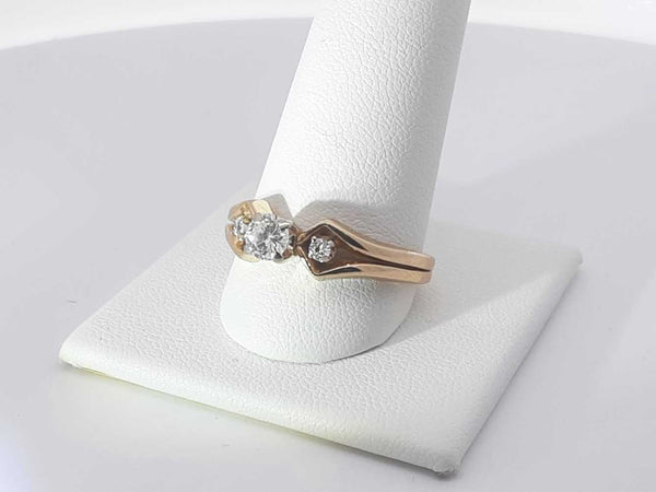 .38ctw Diamonds 10k Yellow Gold 3.8 Grams Ring Size 6 Sd0625lczsa