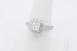1.79cttw Diamond Ring In Platinum 8.4 Grams Size 6.25 Eb0426wrxzsa