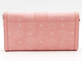 Mcm Tracy Visetos Chain Wallet Pink Aa0926ozxsa