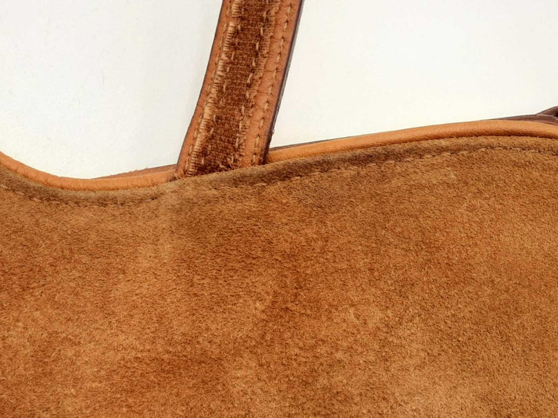 Christian Dior Saddle Bag Brown Leather Hand Bag Fw1124llxzsa