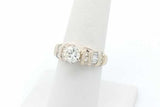 1.12cttw Diamond Ring In 14k Yellow Gold 4.9 Grams Size 6.25 Eb1026eprsa