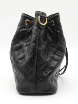 Louis Vuitton Coussin Bucket Bag In Black Monogram Empreinte Leather Fw0726przdu