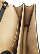 Fendi Kan U Zucca Ff Embossed Logo Shoulder Bag Eb0926pxzde