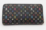 Louis Vuitton Murakami Multicolor Monogram Zippy Wallet Eb0626pxzsa