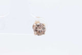 0.50ctw Diamond Single Stud Earring In 14k Yellow Gold 0.5 Grams Eb0726lxzdu