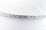 Approx. 12.32ctw Diamond Tennis Bracelet 14k White Gold 11.86g 7 In Eb0924ixxzsa