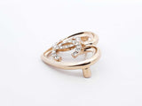 Chanel Cc Logo Heart Gold-tone & Strass Brooch Fw1025lordu