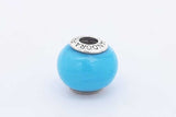 Pandora Blue Glass Bead Charm 3.8 Grams Eb0824rsa