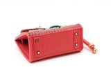 Mini Boutique Bag Charm In Red Fw0825edu