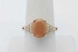 Diamond & Gemstone Ring In 10k Yellow Gold 2.5 Grams Size 7 Eb0926loxsa