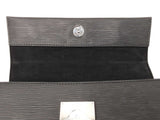 Louis Vuitton Cluny Bb Top-handle Bag In Black Epi Leather Fw0526irzdu
