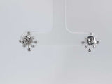 0.14 Cttw Diamond 14k White Gold 3 Grams Earrings Aa0725lzxsa