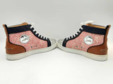 Christian Louboutin Louis Spikes Floral High Top Sneakers Size 44 Fw1024lxzsa