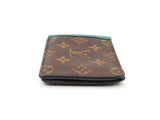 Louis Vuitton Multiple Wallet In Monogram Macassar Canvas & Leather Fw0626lcrdu