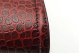 Alexander Mcqueen The Tall Story Red Degrade Croc Embossed Tote Bag Eb0726exzsa