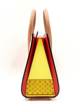 Christian Louboutin Paloma Spike Small Multicolor Leather Tote Bag Fw0225pxzdu