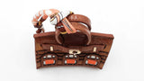 Mini Bag Charm Brown Sd0825edu