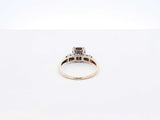 0.57 Cttw Diamond & 14k Yellow Gold Ring Size 5.5 2.3 Grams Fw0222orxdu