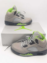 Nike Air Jordan 5 Retro 'Green Bean' Sneakers Size 9 Dm9014-003 Eb1025rxsa