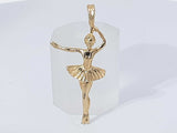 14k Yellow Gold 1 Grams Ballerina Pendant Aa0525rzsa