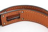 Hermes Kelly Double Tour Black Leather Bracelet Eb0426lxzsa