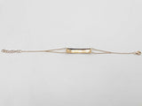 .64 Diamonds 14k Yellow Gold 2.5 Grams Bracelet 6 Inch Sd0625lrzsa