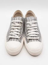 Burberry Grey Check Sneakers Size 45 Eb0626lxzsa