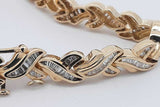 2.86cttw Diamond Bracelet In 14k Yellow Gold 23.3 Grams 7 Inch Eb0326lsxzsa