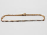 1.76 Cttw Lab Grown Diamonds 14k Gold 3.41g Tennis Bracelet 6.75 In Do0726srxde