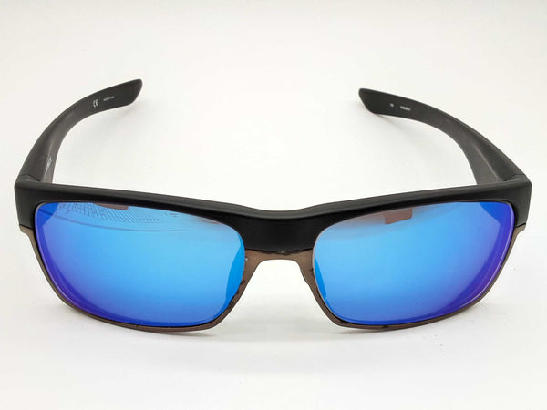 Oakley Oo9256-01 Two Face Black Frame Blue Lens Sunglasses Do0225rxde