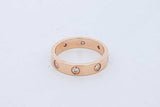 Cartier 18k Yellow Gold Diamond Love Ring 4.4 Grams Size 51 Eb0726lxxzde