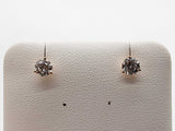 1.04 Cttw Lab Grown Diamonds 14k Yellow Gold 0.7g Stud Earrings Do0726orxde