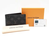 Louis Vuitton Multiple Wallet In Monogram Eclipse Coated Canvas Fw0925oozdu