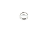 Tiffany & Co. 925 Silver Peretti Heart Ring 2.4 Grams Size 5  Jr1025rzmia