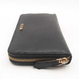 Fendi Zip Around Black Leather Wallet Sd0425rzsa