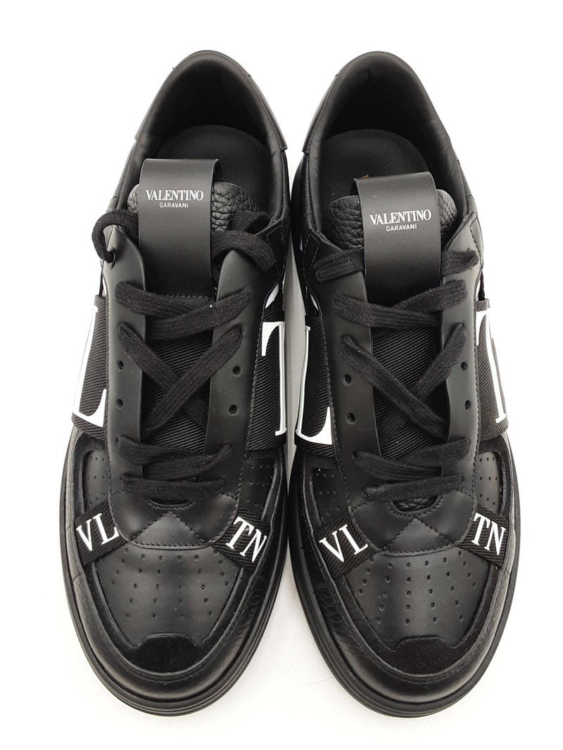 Valentino Garavani Vl7n Black Low Top Sneakers Size 42 Sd0825crdu