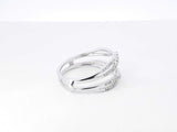 0.62 Cttw Diamond & 10k White Gold Enhancer Ring 3.8 Grams Size 8.5 Fw0426wzxdu