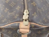 Louis Vuitton Brown Monogram Keepall Bandouliere 55 Duffle Bag Vc0826llopmia