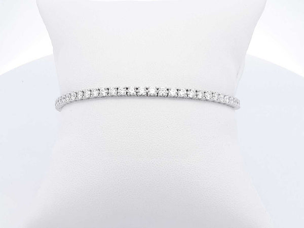 5.12 Cttw Lab-grown Diamond & 14k Gold Tennis Bracelet 9 Gram 7 In. Fw0225llrxdu