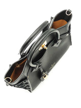 Louis Vuitton On My Side Mm Black Leather Tote Bag Fw0525lczxdu