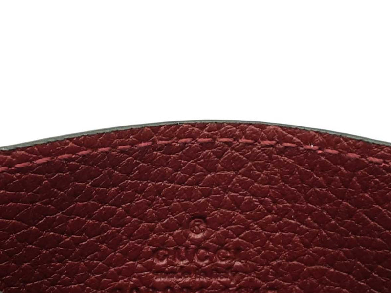 Gucci Card Holder Wallet In Gg Shadow Coated Canvas Fw0825lzxdu
