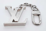 Louis Vuitton Silver Tone Lv Initials Key Holder Bag Charm Eb0726lxzdu