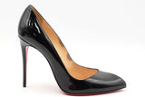 Christian Louboutin Black Patent Leather Heels Size 37 Eb1125lxzdu