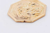 18k Yellow Gold Dragon Pendant 3.5 Grams Eb0426wxzsa