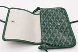 Goyard Green Goyardine Plumet Clutch Crossbody Bag Eb1026crxde