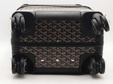 Goyard Bourget Pm Trolley Suitcase Black Aa0825erxzsa