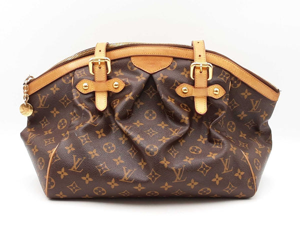 Louis Vuitton Tivoli Gm Shoulder Bag In Coated Canvas Fw1125pzrdu