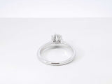1.02 Cttw Diamond & 14k White Gold Solitaire Engagement Ring 3.9 Grams Size 7.25 Fw0726lcexdu